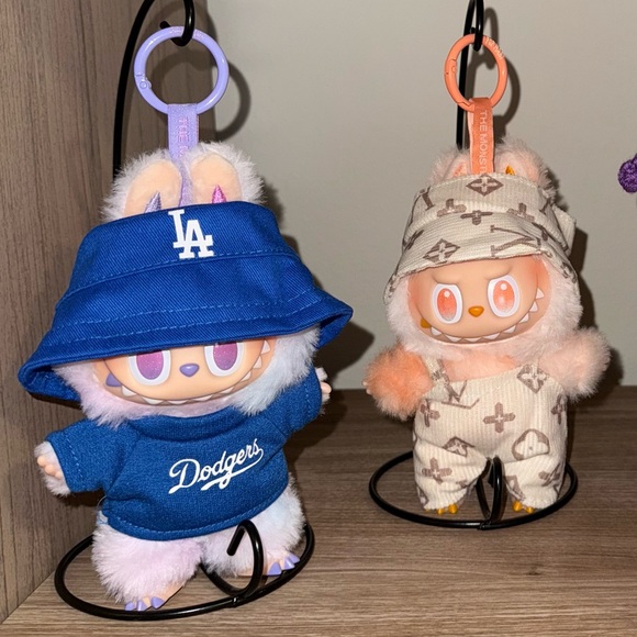 LA Dodgers Outfit for Labubu, The monsters costume, Labubu Set - Picture 11 of 13